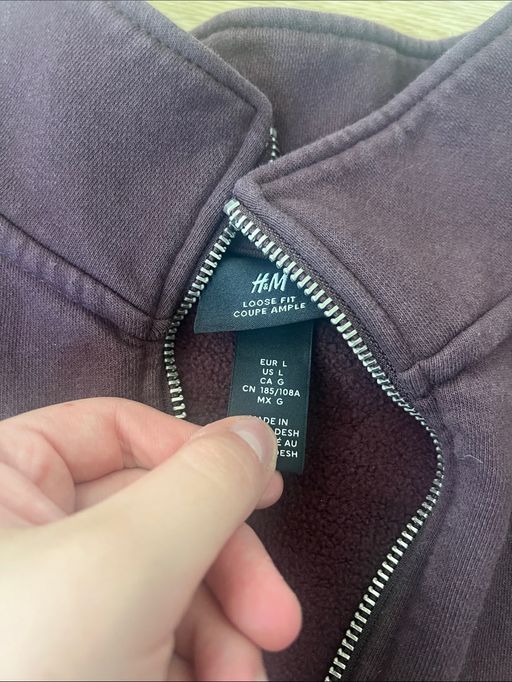 H&M Quarter Zip - Picture 2 of 5